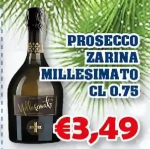 PROSECCO ZARINA MILLESIMATO