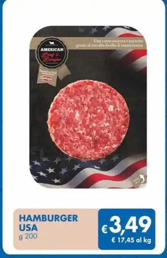 MD Discount HAMBURGER USA g 200 offerta