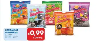 MD Discount CARAMELLE GOMMOSE CAMMY assortite - g 250 offerta