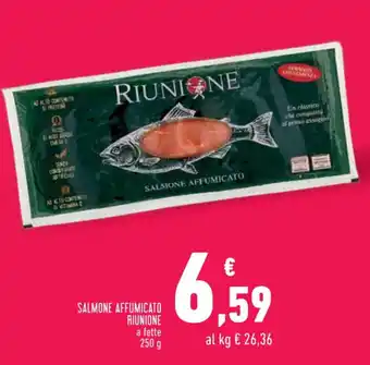 Conad Superstore SALMONE AFFUMICATO RIUNIONE a fette offerta