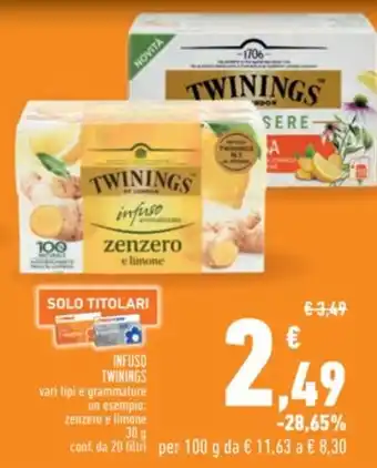 Conad Superstore INFUSO TWININGS offerta