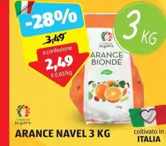 ALDI ARANCE NAVEL 3 KG offerta