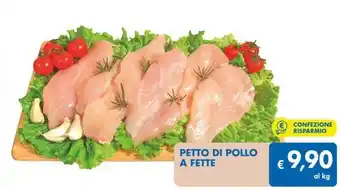 MD Discount PETTO DI POLLO A FETTE offerta