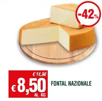 Banco Fresco FONTAL NAZIONALE offerta