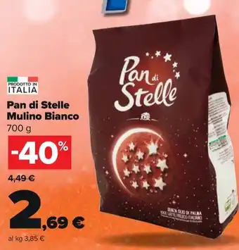 Carrefour Market Pan di Stelle Mulino Bianco 700 g offerta