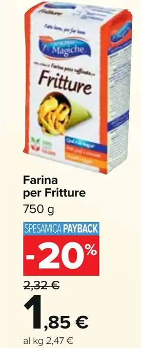 Carrefour Market Farina per Fritture 750 g offerta