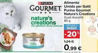 Alimento Umido per Gatti Purina Gourmet Nature's Creations