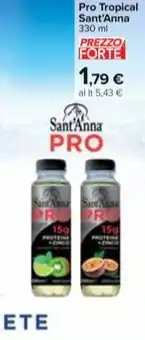 Carrefour Market Pro Tropical Sant'Anna 330 ml offerta