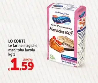 Carrefour Market LO CONTE Le farine magiche manitoba favola kg 1 offerta