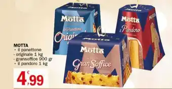 Crai MOTTA il panettone - originale 1 kg - gransoffice 900 gr offerta