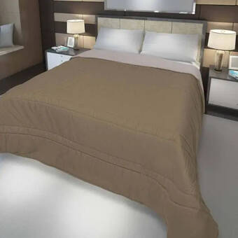 Franzy's Online Trapunta a 2 piazze fz double face nocciola offerta