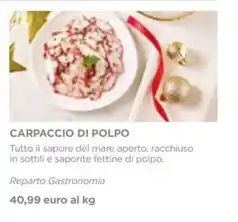 Esselunga CARPACCIO DI POLPO offerta