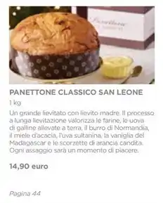 Esselunga PANETTONE CLASSICO SAN LEONE 1 kg offerta