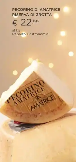 Esselunga PECORINO DI AMATRICE RISERVA DI GROTTA offerta