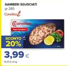 Oasi GAMBERI SGUSCIATI Consilia offerta