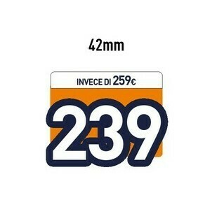 Unieuro Apple Watch Series 3 42 Mm OLED Argento GPS (satellitare) offerta