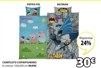 JYSK Completo Copripiumino offerta