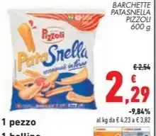 Conad Superstore BARCHETTE PATASNELLA PIZZOLI offerta