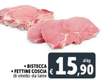 Deco Supermercati BISTECCA - FETTINE COSCIA di vitello da latte offerta