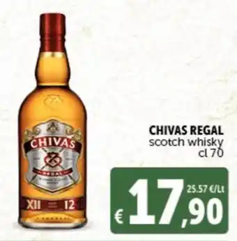 Deco Supermercati CHIVAS REGAL scotch whisky offerta