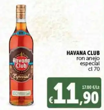 Deco Supermercati HAVANA CLUB ron anejo especial cl 70 offerta