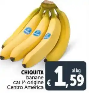 Deco Supermercati CHIQUITA banane offerta
