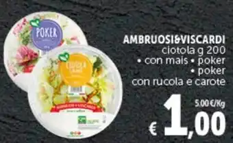 Deco Supermercati AMBRUOSI&VISCARDI ciotola g 200 offerta