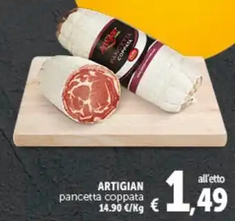Deco Supermercati ARTIGIAN pancetta coppata offerta