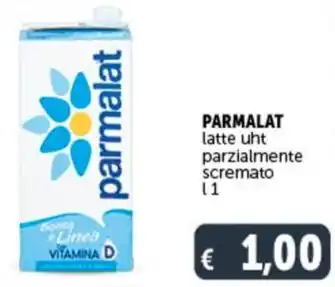 Deco Supermercati PARMALAT latte uht parzialmente scremato offerta