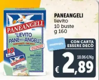 PANEANGELI lievito 10 buste g 160
