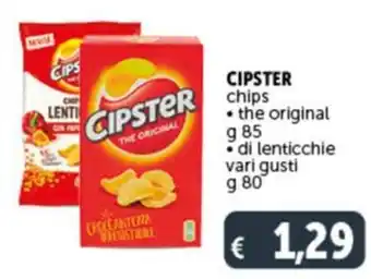 Deco Supermercati CIPSTER chips offerta