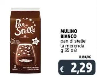 Deco Supermercati MULINO BIANCO pan di stelle la merenda g 35 x 8 offerta