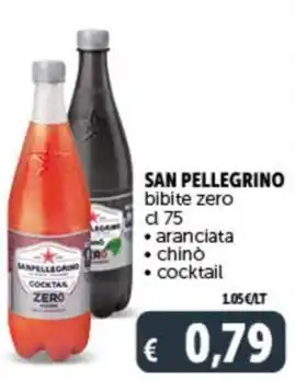 Deco Supermercati SAN PELLEGRINO bibite zero cl 75 offerta