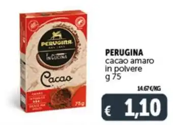 Deco Supermercati PERUGINA cacao amaro in polvere offerta