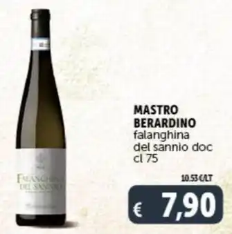 Deco Supermercati MASTRO BERARDINO falanghina del sannio doc cl 75 offerta