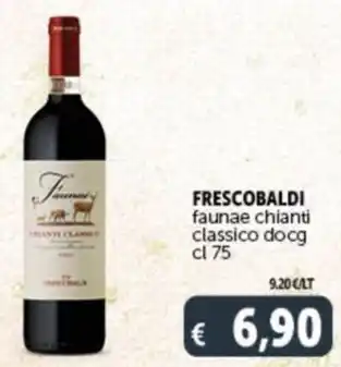 Deco Supermercati FRESCOBALDI faunae chianti classico docg cl 75 offerta