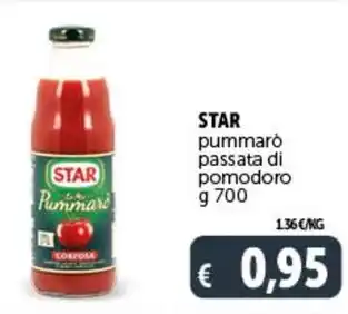 STAR pummarò passata di pomodoro