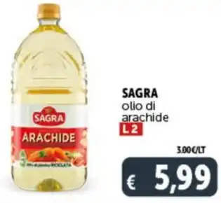 Deco Supermercati SAGRA olio di arachide L2 offerta