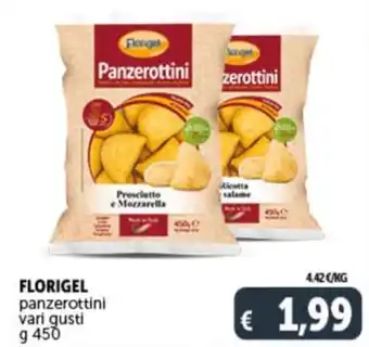 FLORIGEL panzerottini vari gusti g 450