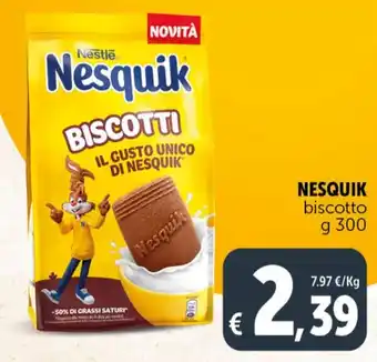 Deco Supermercati NESQUIK biscotto g 300 offerta