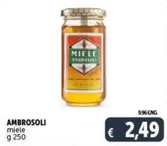 Deco Supermercati AMBROSOLI miele g 250 offerta