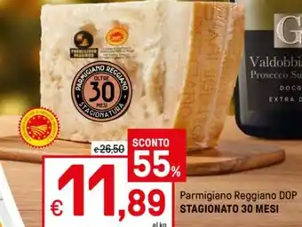 Iper La Grande Parmigiano Reggiano DOP STAGIONATO 30 MESI offerta