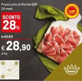 Iper La Grande Prosciutto di Parma DOP 24 mesi offerta