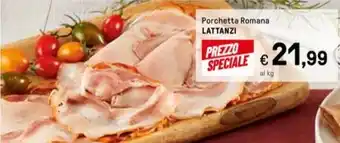 Iper La Grande Porchetta Romana LATTANZI offerta