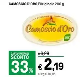 CAMOSCIO D'ORO l'Originale 200 g