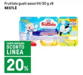 Iper La Grande Fruttolo gusti assortiti 50 g x6 NESTLÈ offerta