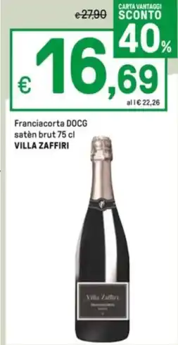 Franciacorta DOCG satèn brut 75 cl