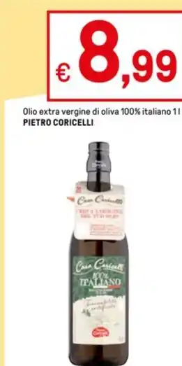Iper La Grande Olio extra vergine di oliva 100% italiano 11 PIETRO CORICELLI offerta