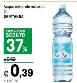 Iper La Grande Acqua minerale naturale 2 l offerta