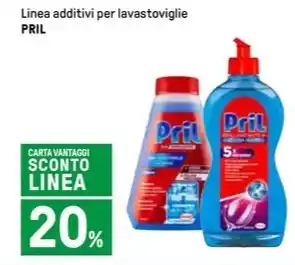 Iper La Grande Linea additivi per lavastoviglie PRIL offerta